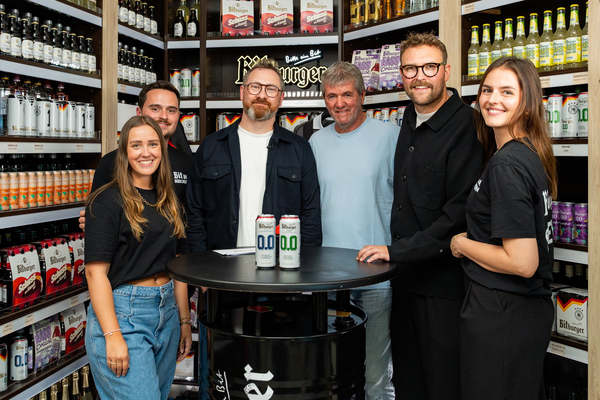 Alle Gäste von Bit im Büdchen im Gruppenbild