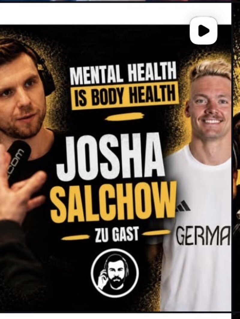 Josha Salchow im Podcast Mental Health is Body Health
