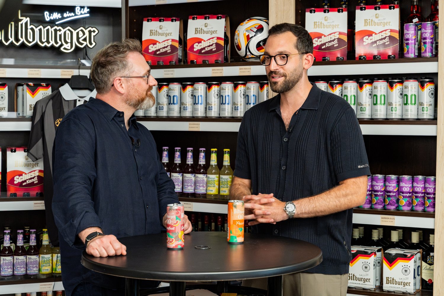 Patrick Berger im Gespräch mit Robby Hunke bei Bit im Büdchen