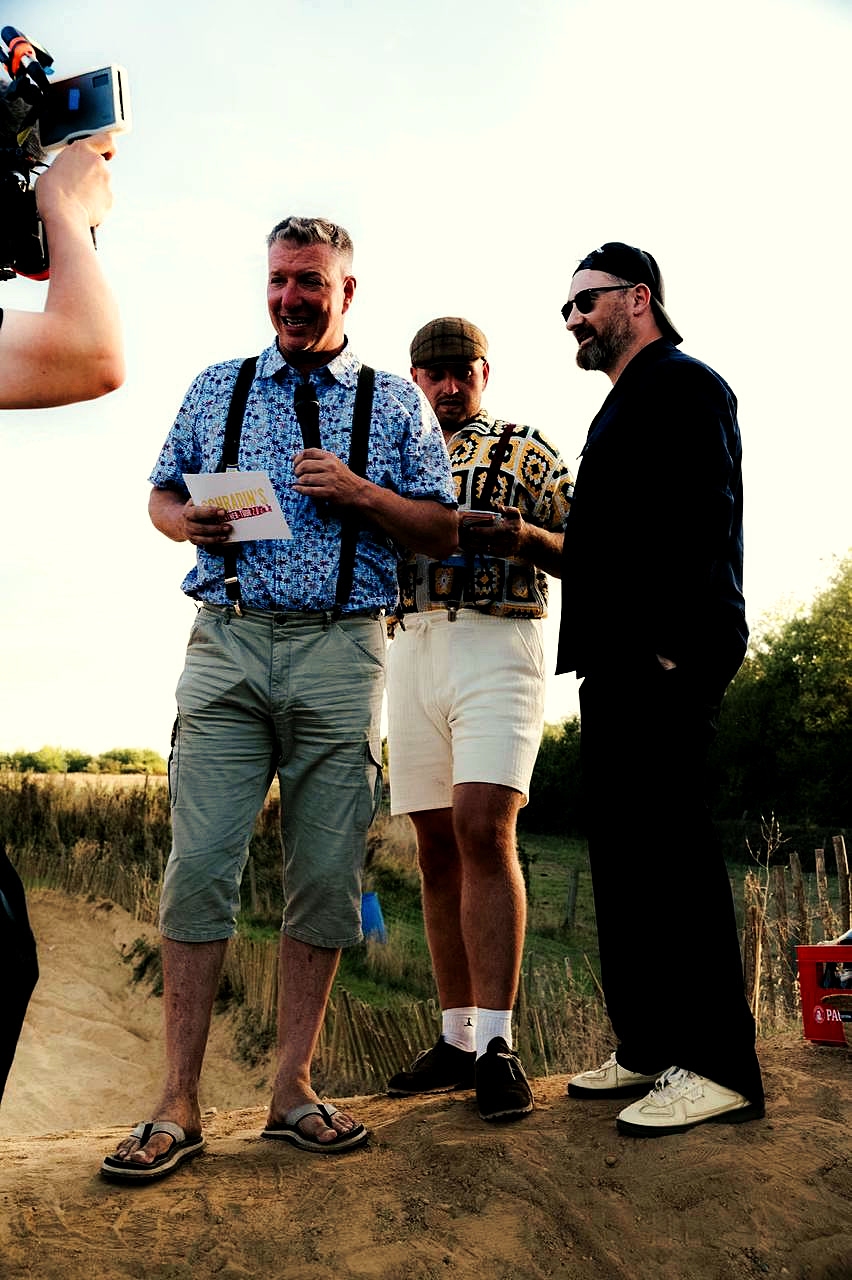 Interview-Moment bei Schradin's Rentner-Tour