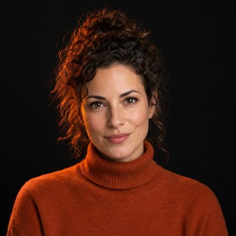 Frida, Head of Creative & PR bei zwoelfstein (KI-generiertes Porträt)